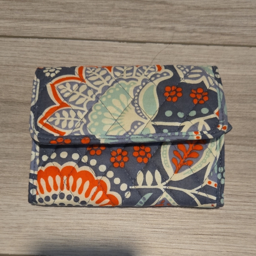 Floral Quilted Wallet
